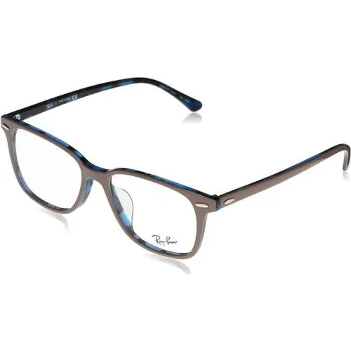 Ray Ban RX7119F 7119 5715 55 Top Light Brown On Havana Eyeglasses Rayban 7119 - Frame: Brown