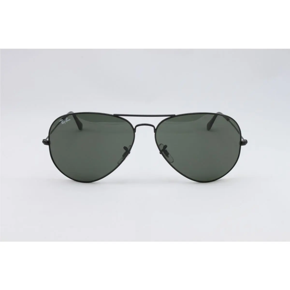Ray Ban Large Aviator Sunglasses RB3026 L2821 Black 62mm Green Lens