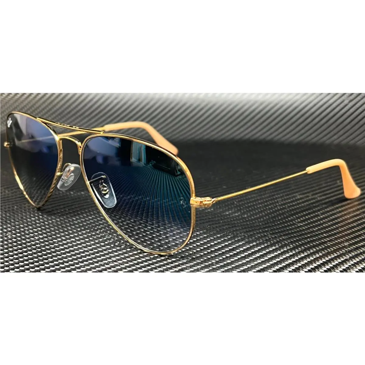 Ray Ban RB3025 001 3F Gold Pilot 62 mm Unisex Sunglasses