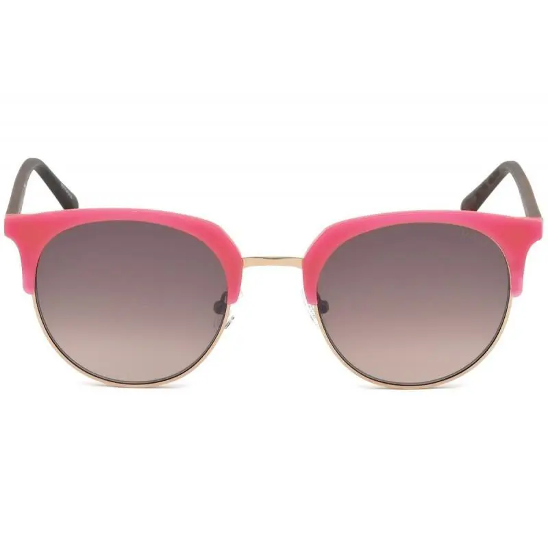 Guess Sunglasses GU 3026 73F Matte Pink / Gradient Brown 52 mm GU3026 - Frame: Matte Pink, Lens: Brown