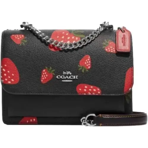 Coach Mini Klare Crossbody with Wild Strawberry Print Bag