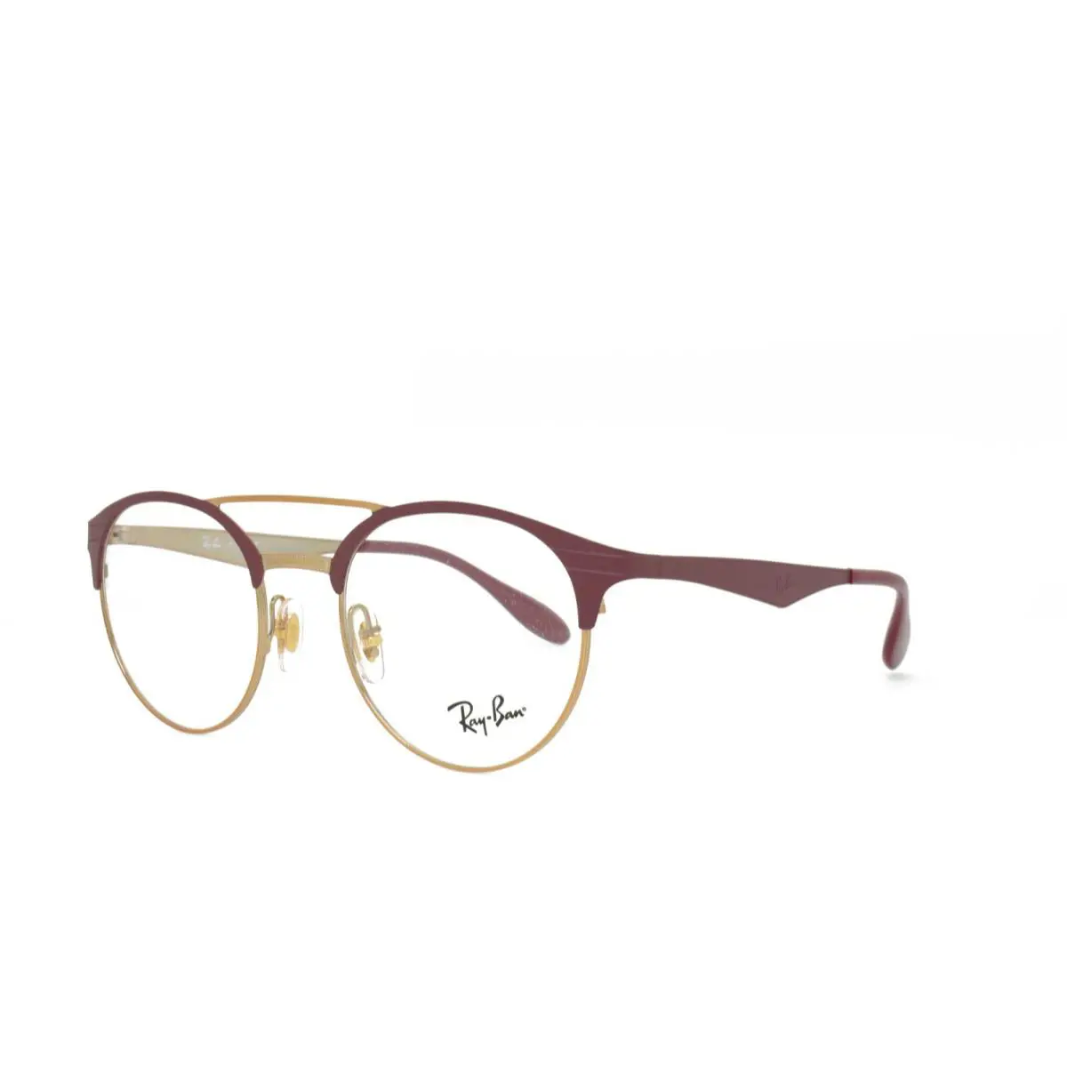 Ray-ban 3545V 3007 Eyeglasses Only 49-20-140 Burgundy Gold