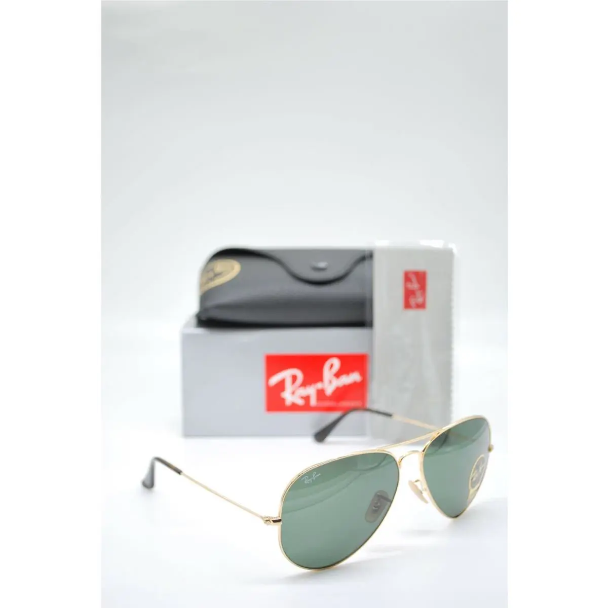 Ray-ban RB 3025 181 Arista Green Frame Sunglasses 62-14