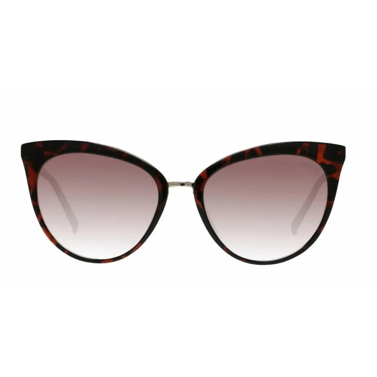 Guess GU3035 Havana Cat Eye Gradient Brown Lens Women`s Sunglasses R1771