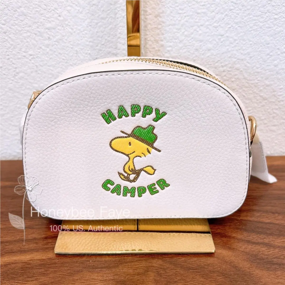 Coach X Peanuts Mini Serena Crossbody with Woodstock C4600