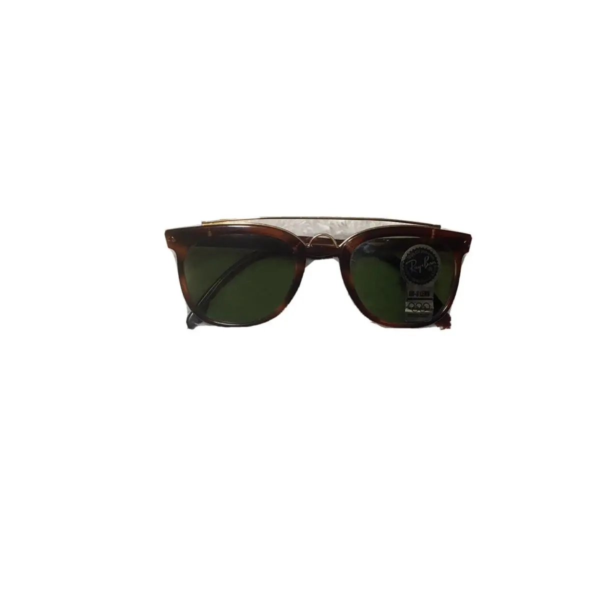 Vintage B L Ray Ban W0937 Vxar Tortoise RB3 Tru Green Gatsby Sunglasses No Case