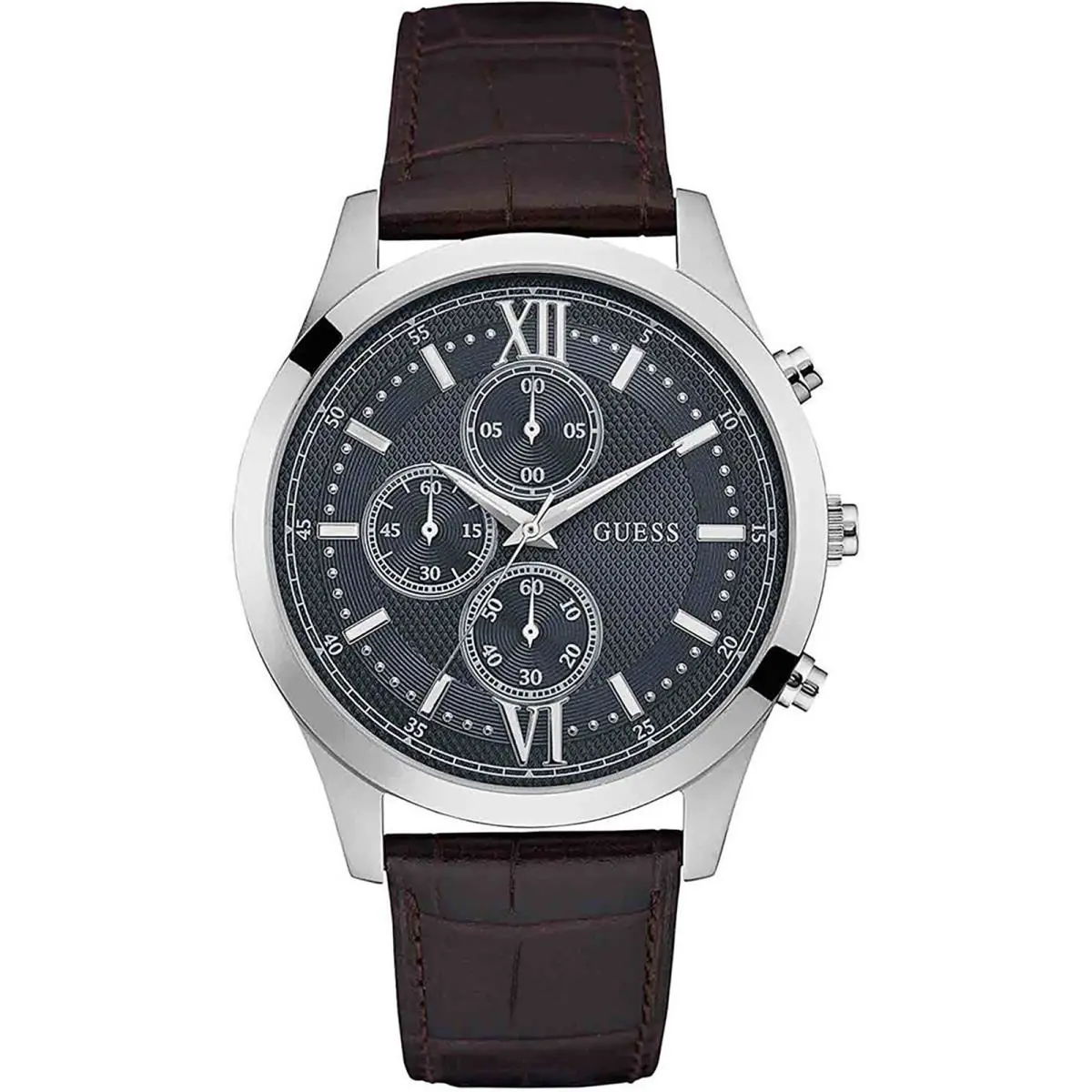 Guess W0876G1 Men`s Chronograph Grey Dial Stainless Steel Case 100m WR