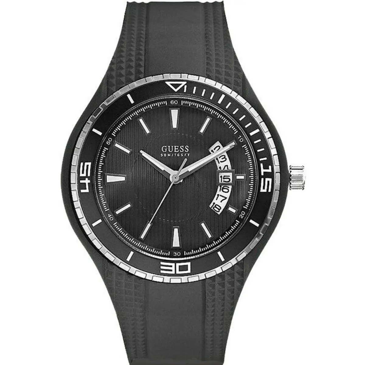 Guess U10663G6 Men`s Sport Silicone Strap
