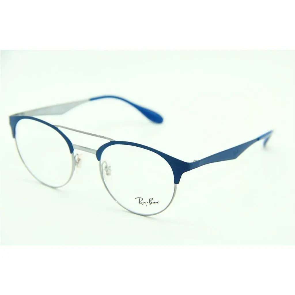 Fnew Ray Ban RB3545V 3006 Blue Silver Eyeglasses RB3545V 49-20 140