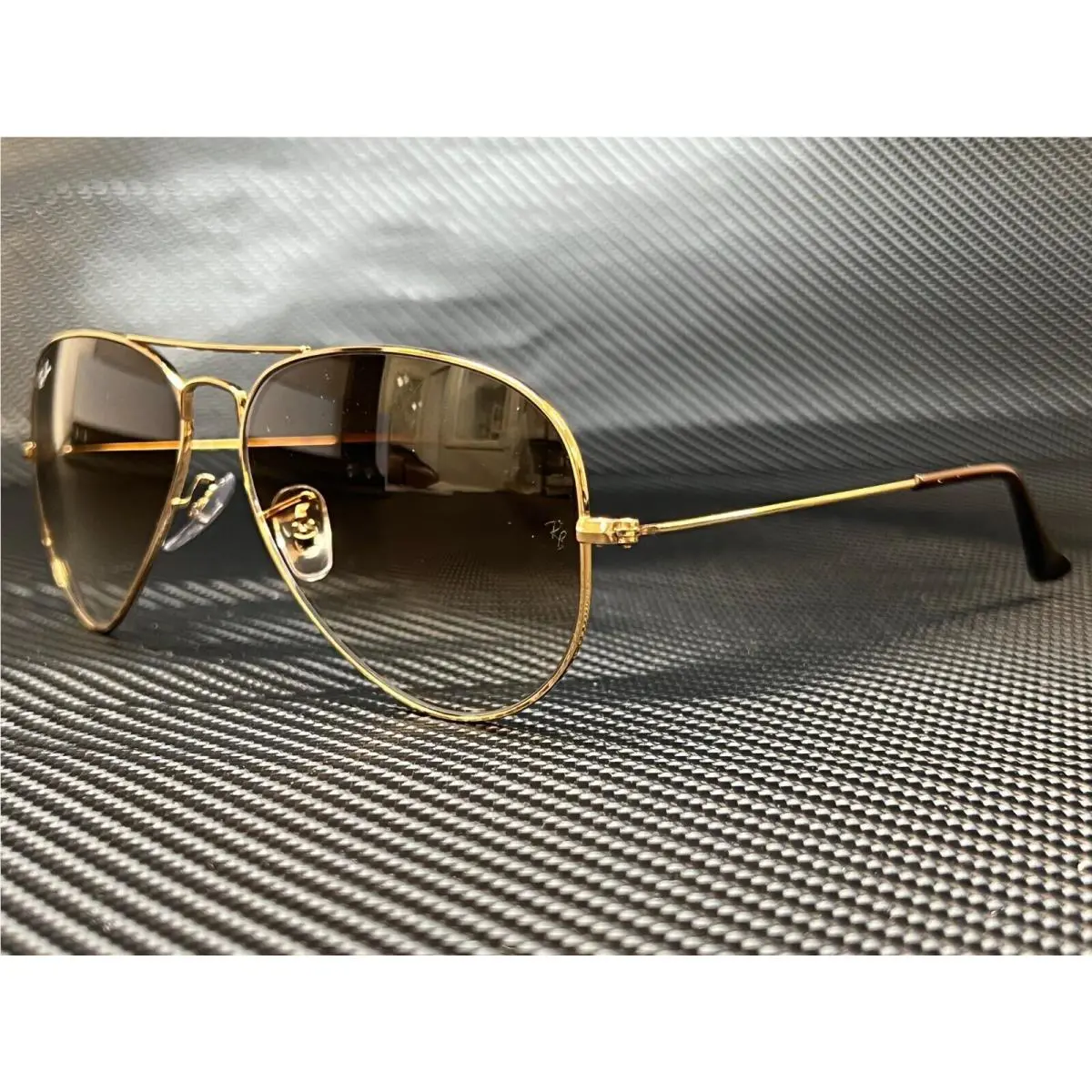 Ray Ban RB3025 001 51 Gold Pilot 58 mm Unisex Sunglasses