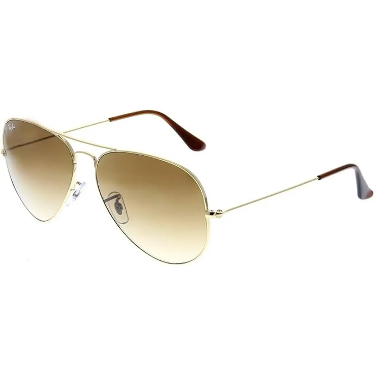 Ray Ban Aviator RB3025 Gold Frame /brown 58mm Lense