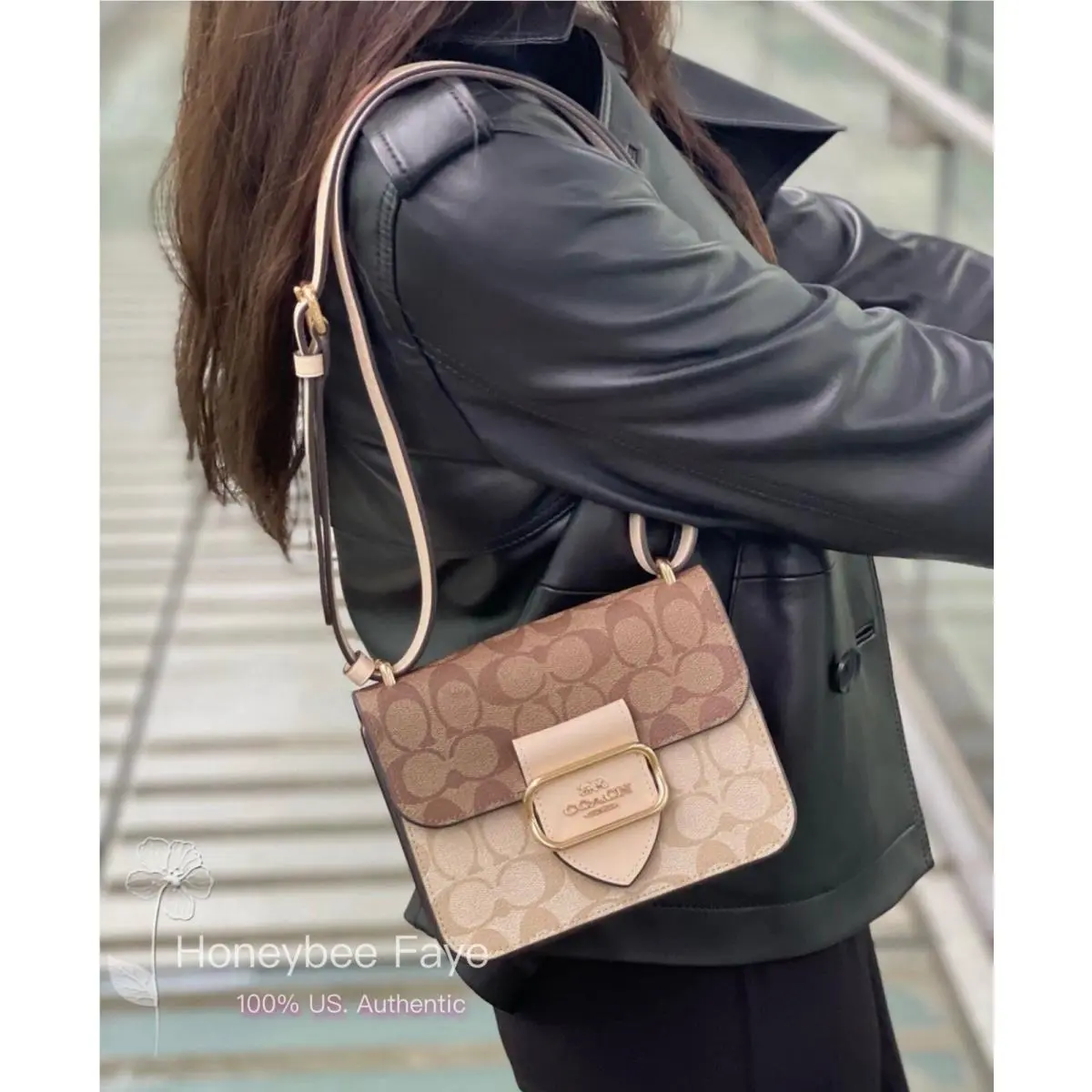 Coach Morgan Square Crossbody In Signature Canvas CL429