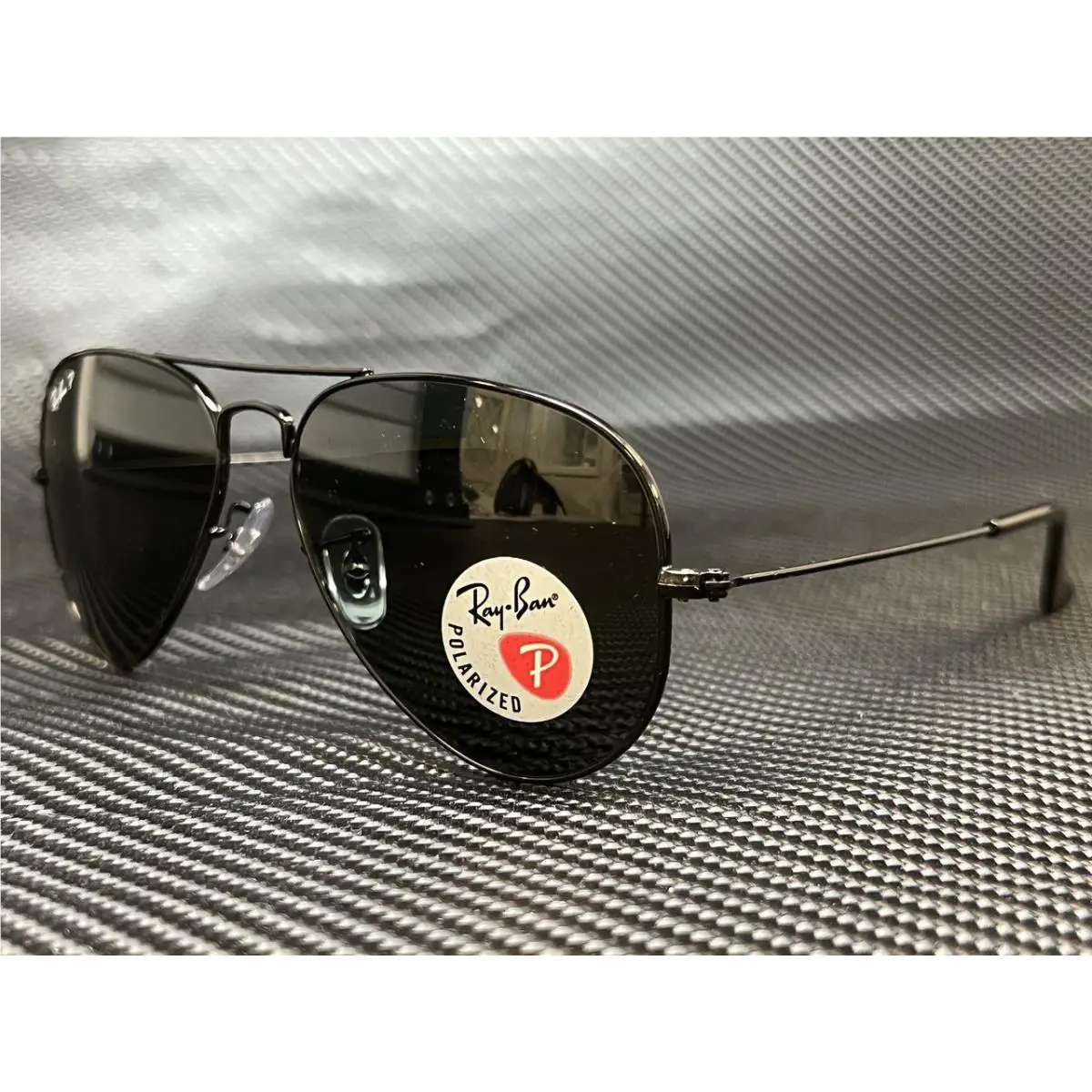 Ray Ban RB3025 002 58 Black Unisex 55 mm Polarized Sunglasses