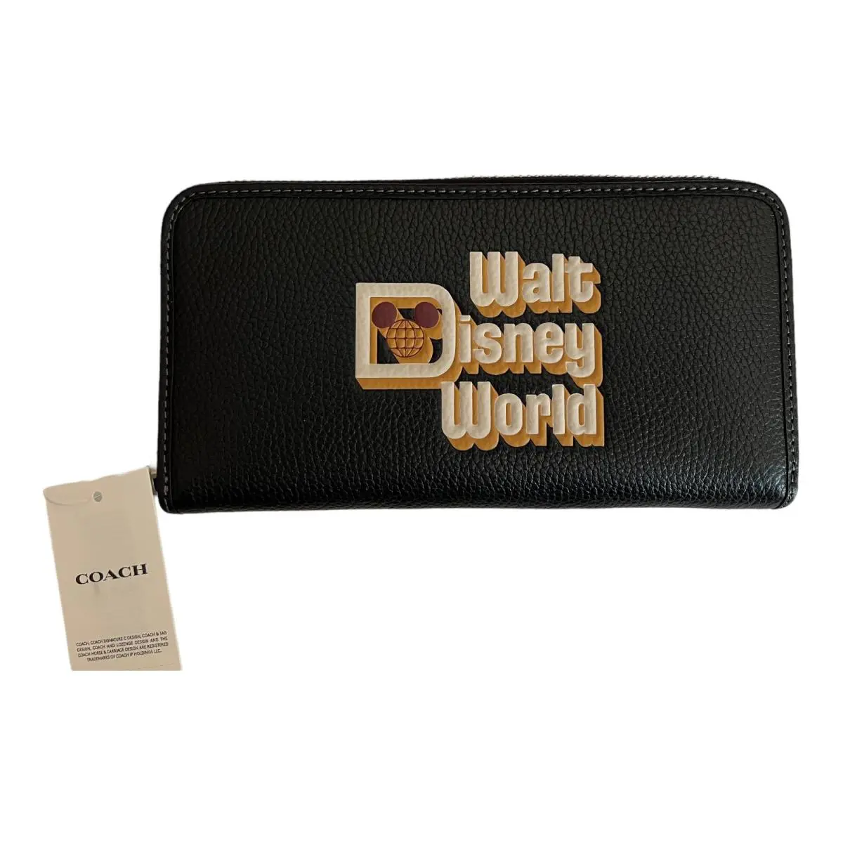 Disney x Coach Walt Disney World Zip Around Wallet