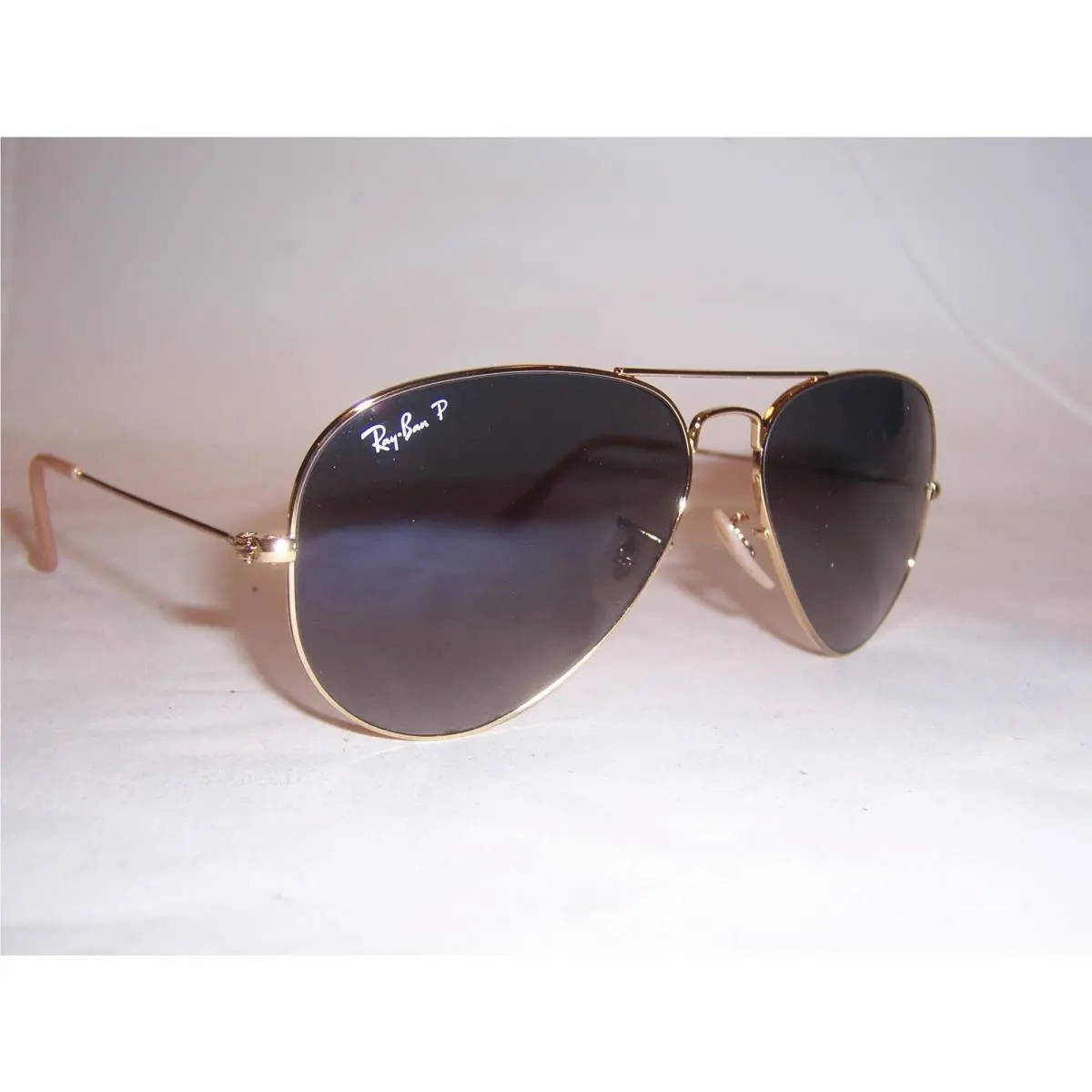 Ray Ban Sunglasses 3025 001/78 Gold/blue Polarized 58MM