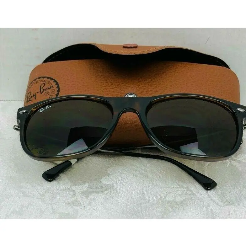 Ray Ban Light Ray Tortoise Shell Titanium Nylon Sunglasses RB4318