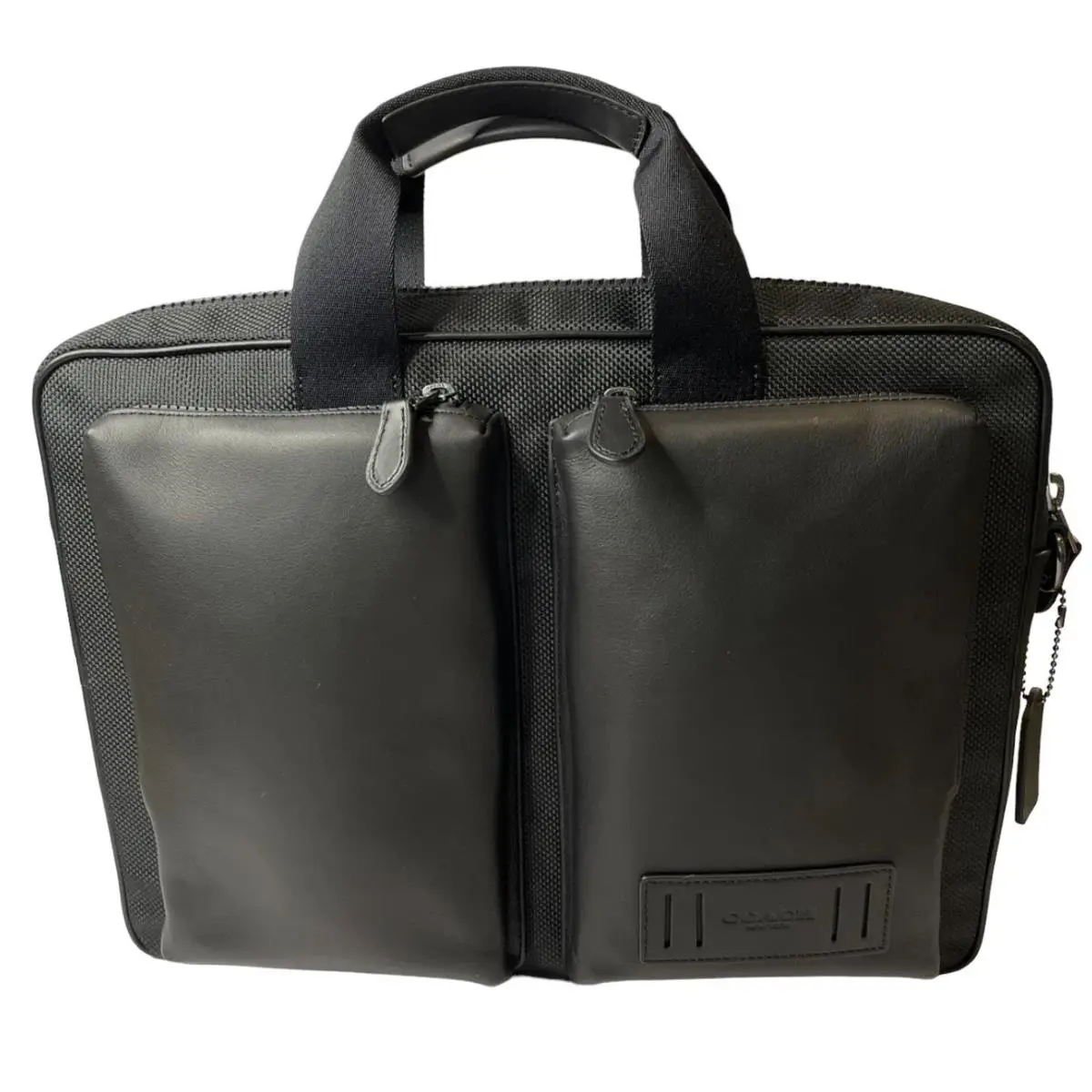 6705 Black Rider Briefcase Travel Laptop Shoulder Bag Qb/blk by Coach