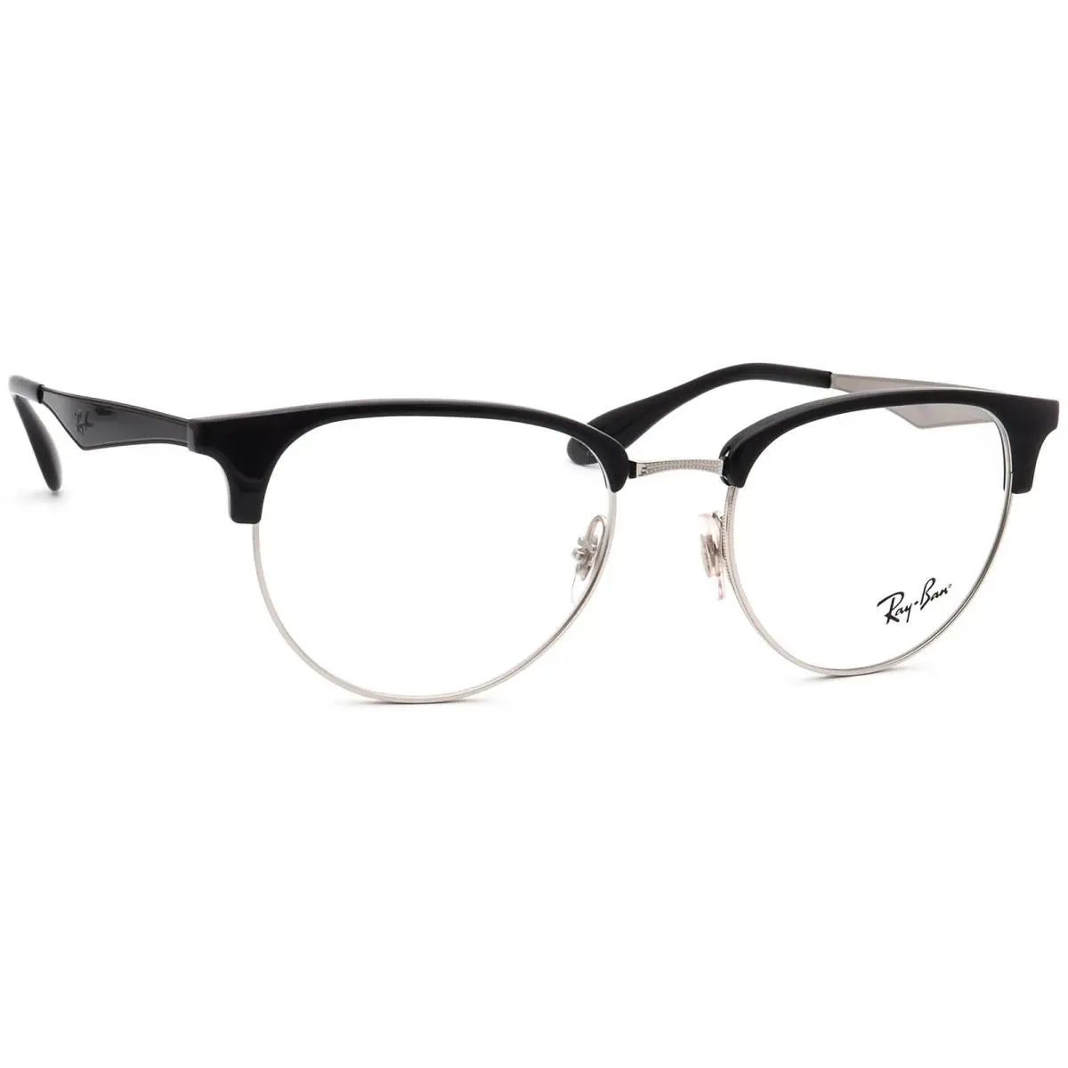 Ray-ban Eyeglasses RB 6396 2932 Black/silver Phantos Frame 53 19 145