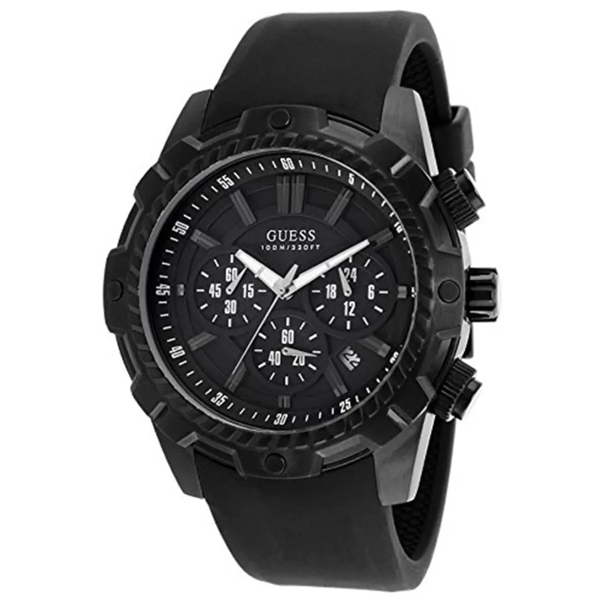 Guess W0038G1 Men`s Chronograph Screw Crown 100m WR