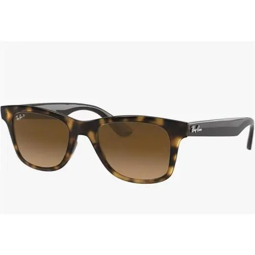 Ray-ban Rb4640 Square Sunglasses Light Havana/polarized Brown Gradient 50 mm