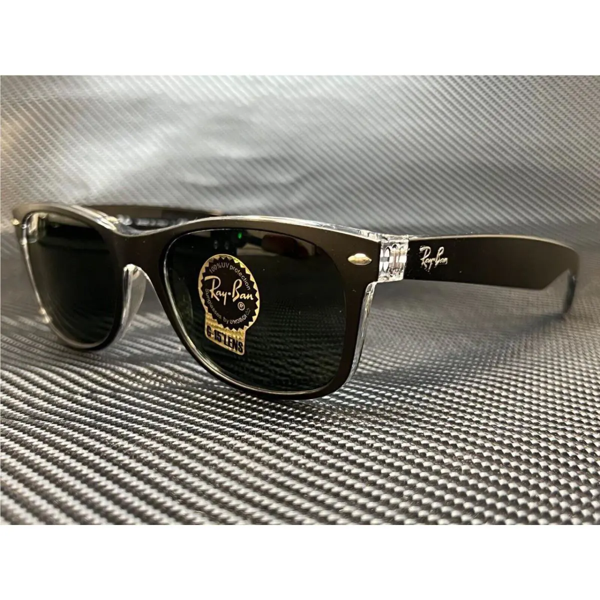 Ray Ban RB2132 6052 Matte Black Square 58 mm Unisex Sunglasses