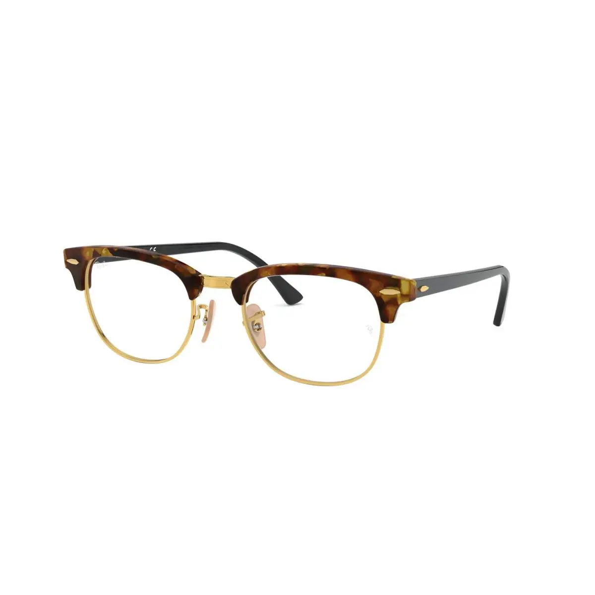 Ray Ban Clubmaster Eyeglasses RX5154 5494 51mm Brown Havana/demo Lens - Frame: Havana, Lens: Demo