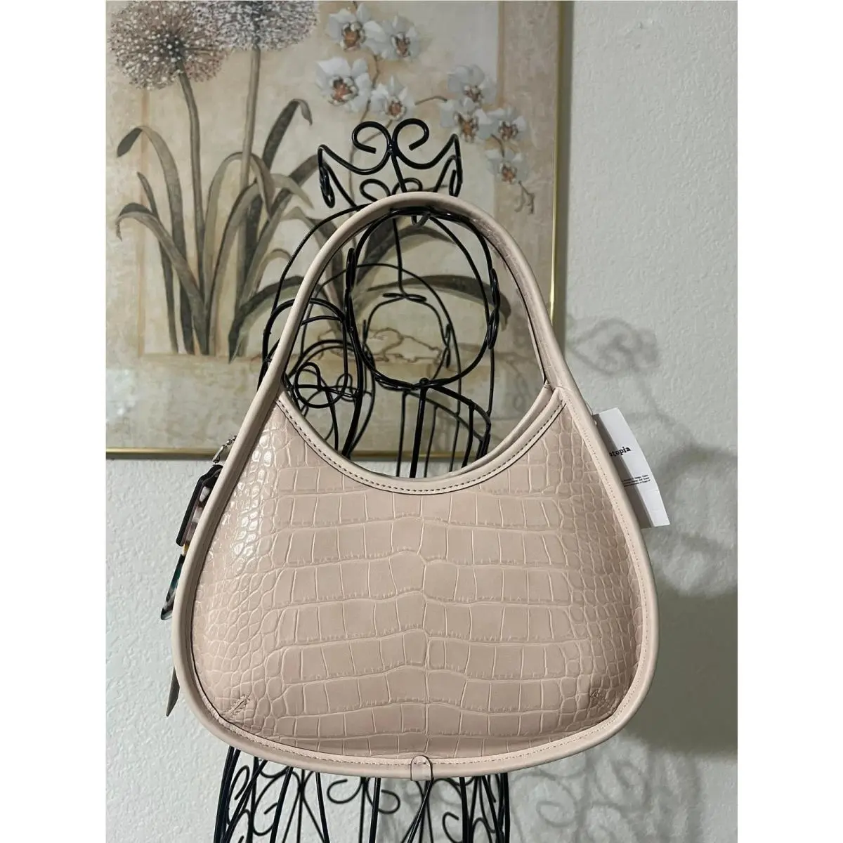 Coach CT272 Ergo Bag In Croc Embossed Coachtopia Leather