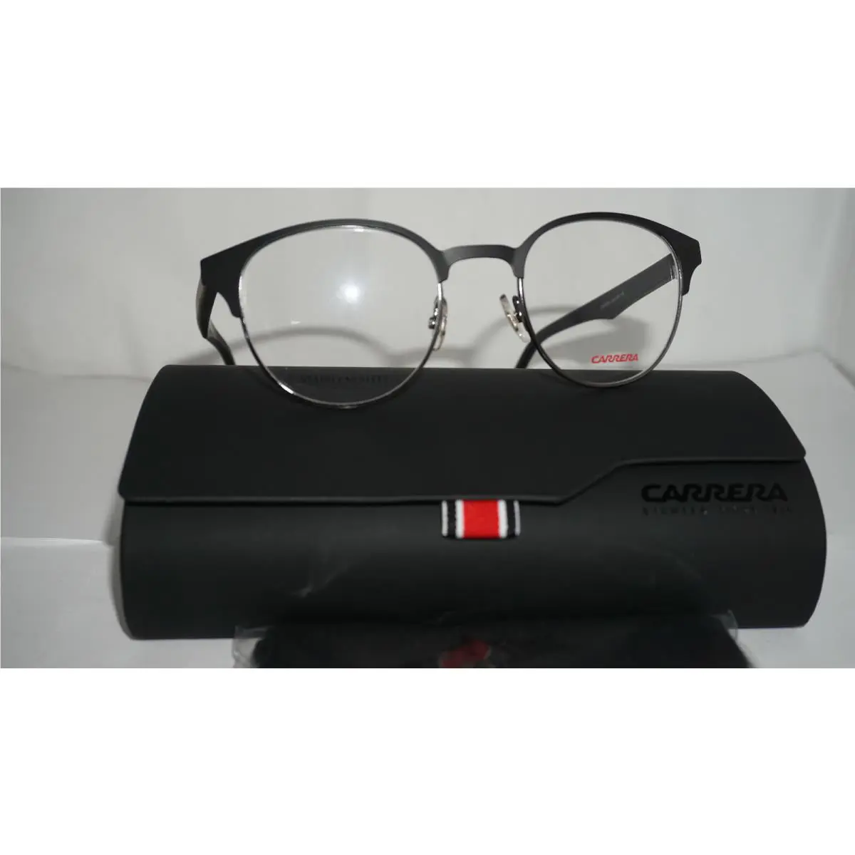 Ray-ban Carrera Eyeglasses Black Silver 161/V/F 807 49 20 145