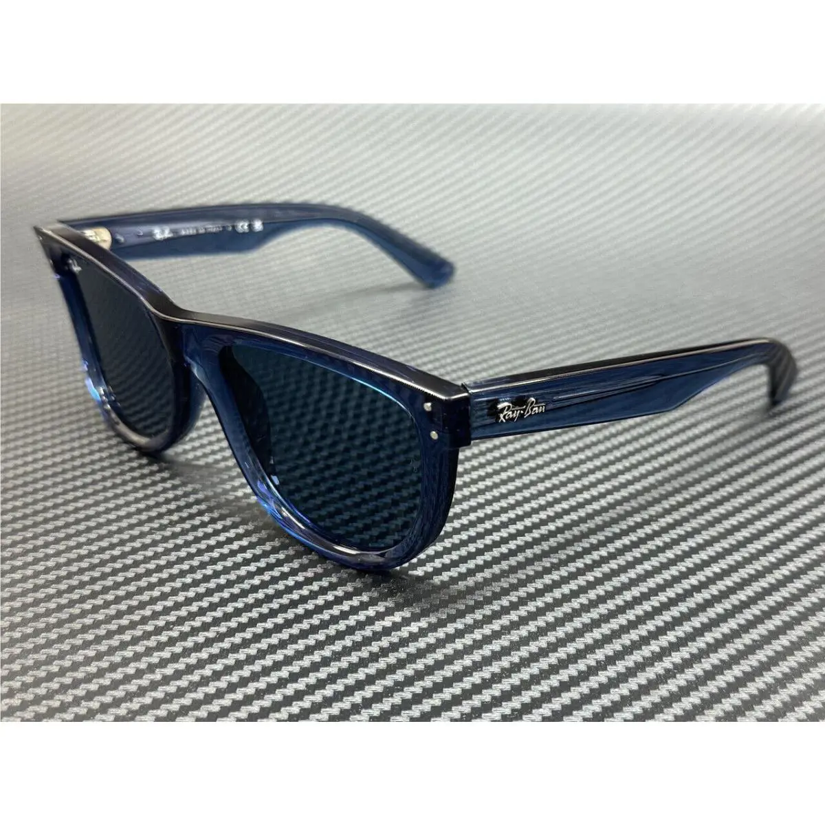 Ray Ban RBR0502S 67083A Navy Dark Blue Unisex 53 mm Sunglasses