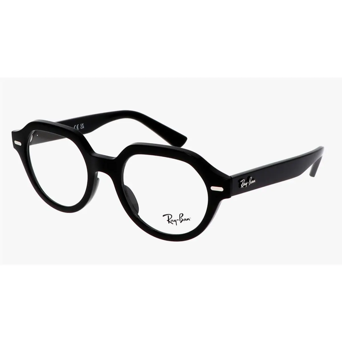Ray-ban Rx-able Eyeglasses RB 7214 Gina 2000 51-20 140 Shiny Black Frames