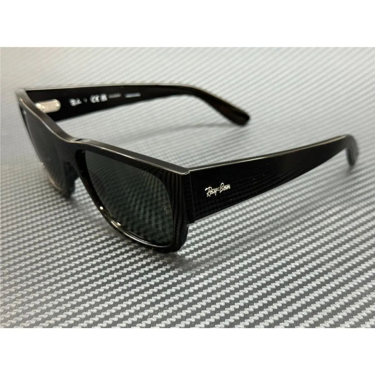 Ray Ban RB0947S 901 58 Black Green Polarized Unisex 56 mm Sunglasses