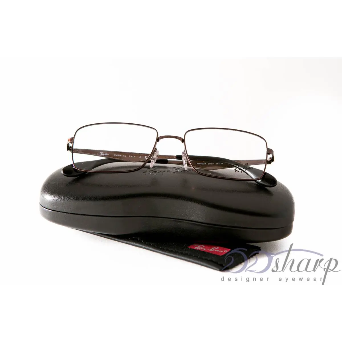 Ray Ban Eyeglasses-rb 6329 2593 Dark Brown