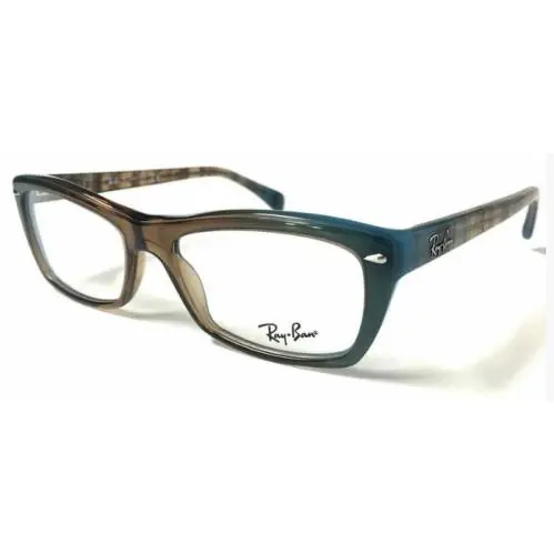 Ray Ban Eyeglasses RB5255 5490 Blue Brown Frames 53mm Rx-able
