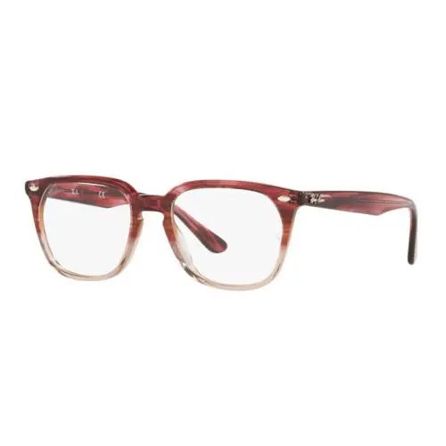 Ray Ban Eyeglasses RB4362V 8145 Gradient Bordeaux Havana Optical Frame 51-18-145
