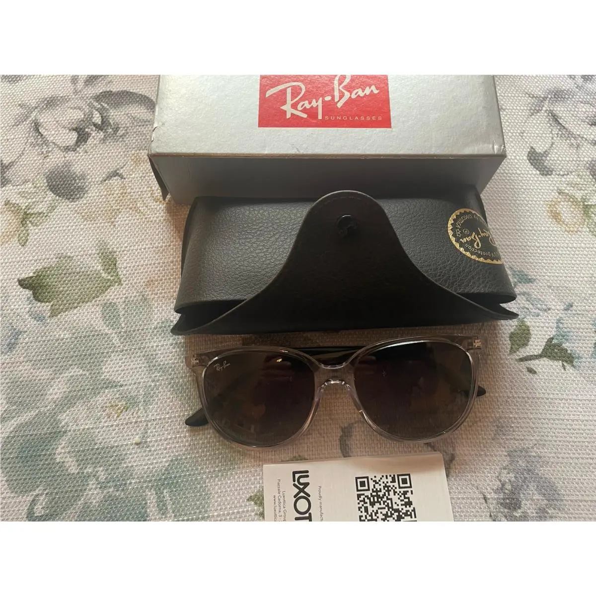 Ray-ban Men`s RB4378 54 mm Gradient Wayfarer Sunglasses