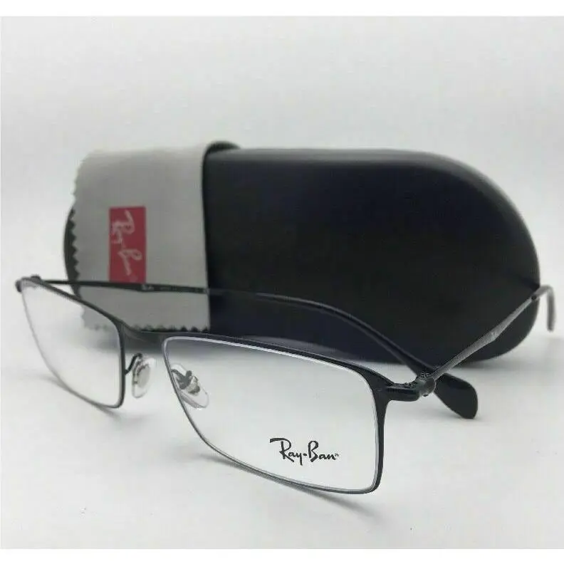Ray-ban Rx-able Eyeglasses RB 6290 2509 52-17 140 Black Rectangular Frames