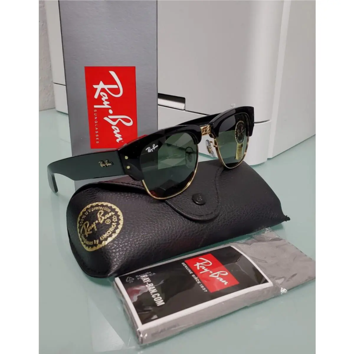 Ray Ban RB0316S Mega Clubmaster 901/31 50-21/ 145 Unisex Sunglasses Mint