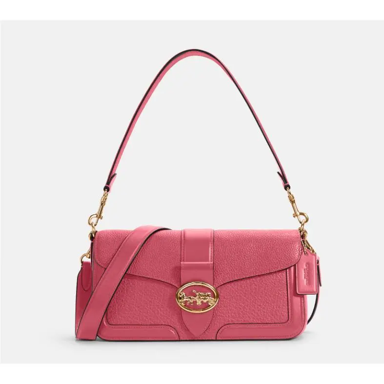 Coach Georgie Shoulder Bag Strawberry Haze