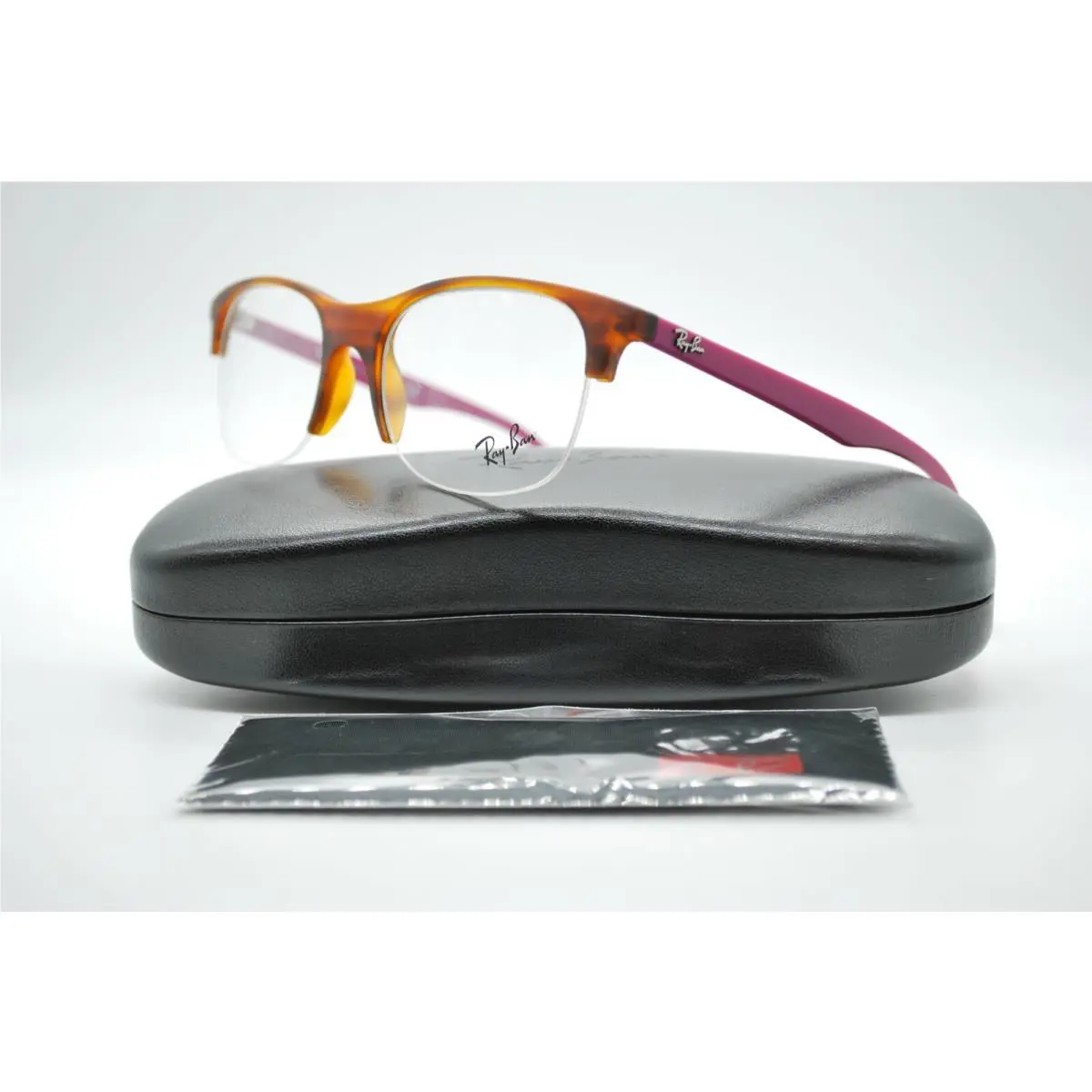 Ray Ban RB 4419-V 5889 Orange Purple Eyeglasses Frames RX 54-19