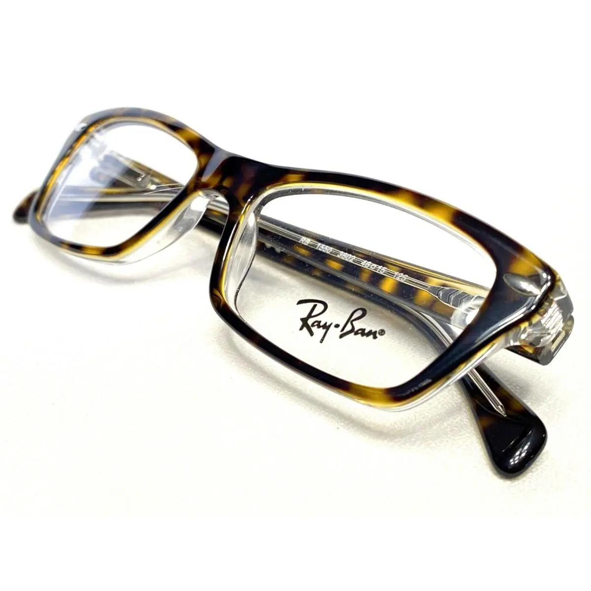 Ray Ban Junior RB1550 3602 Girls Womens Tortoise/clear Eyeglasses Frames 46