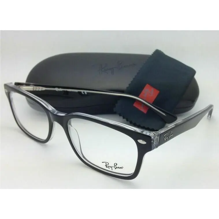 Ray-ban Eyeglasses Highstreet RB 5286 2034 51-18 Black Clear W/demo Lenses