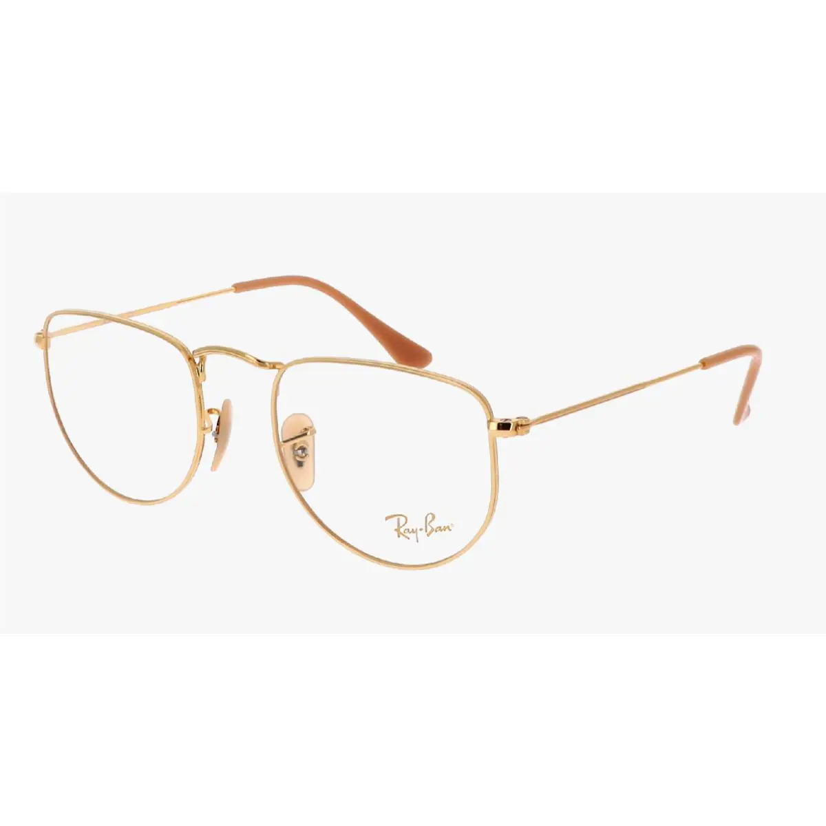 Ray-ban Rx-able Eyeglasses RB 3958V Elon 3086 50-20 145 Shiny Gold Frames