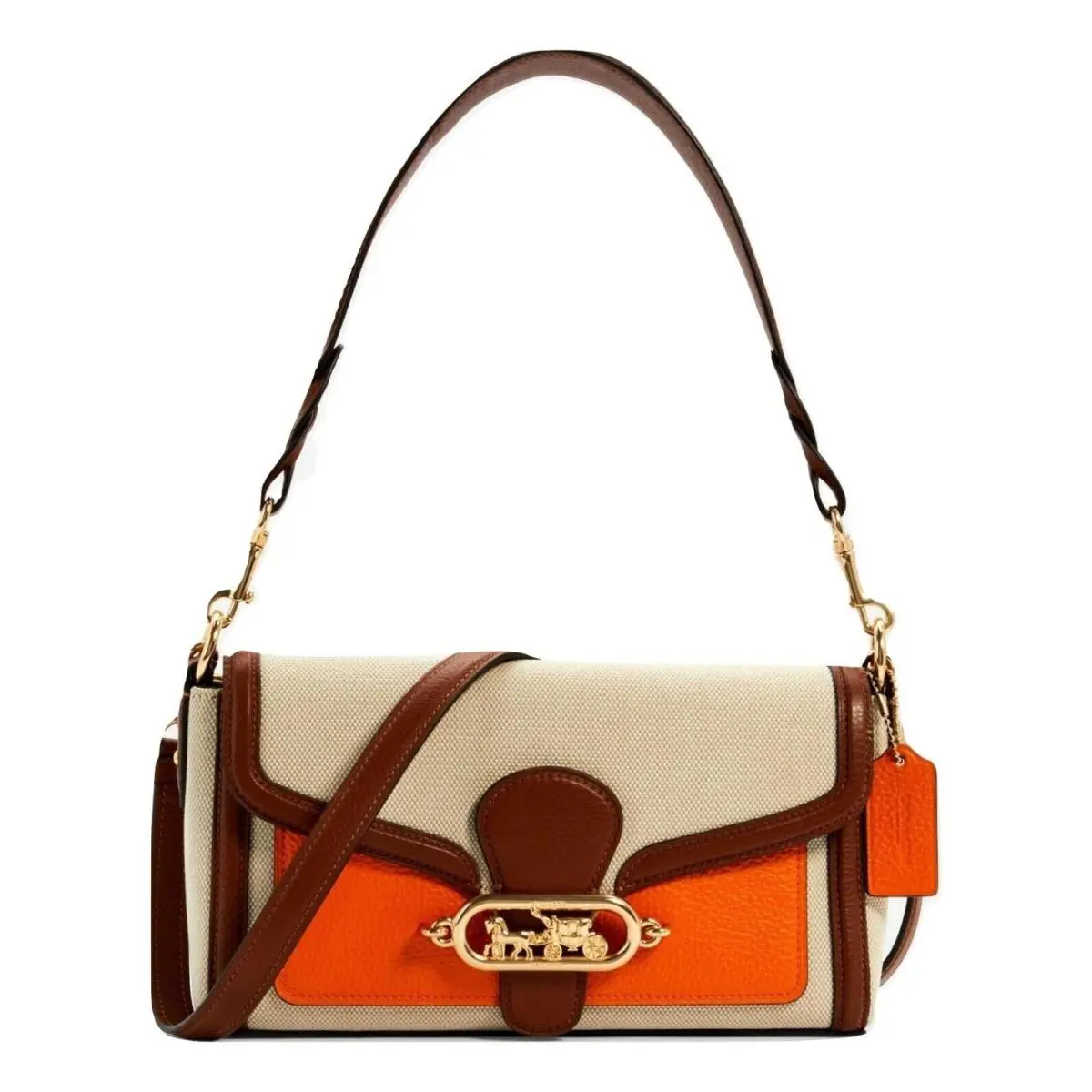 Coach Jade Shoulder Bag Im/natural Sunbeam Multi Msrp: