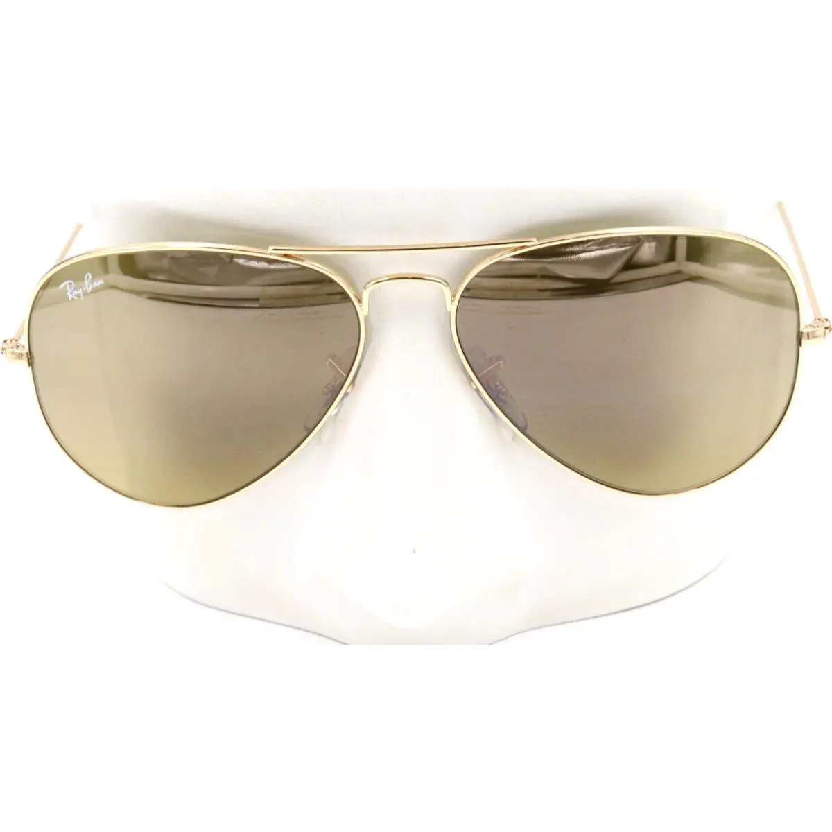 Ray-ban Aviator Metal Arista Brown Gradient Gray Sunglasses RB3025 001/3K 58