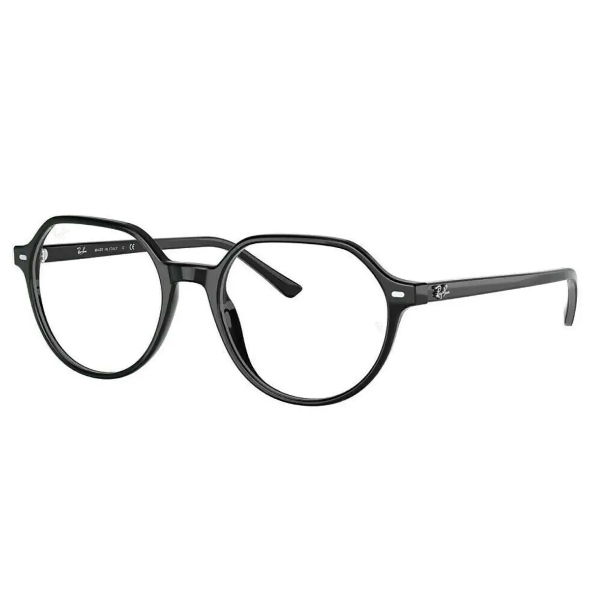 Ray-ban Eyeglasses RB 5395 Thalia 2000 49-18 140 Black Plastic Frames W/case - Frame: Black, Lens: Clear Demo with imprint