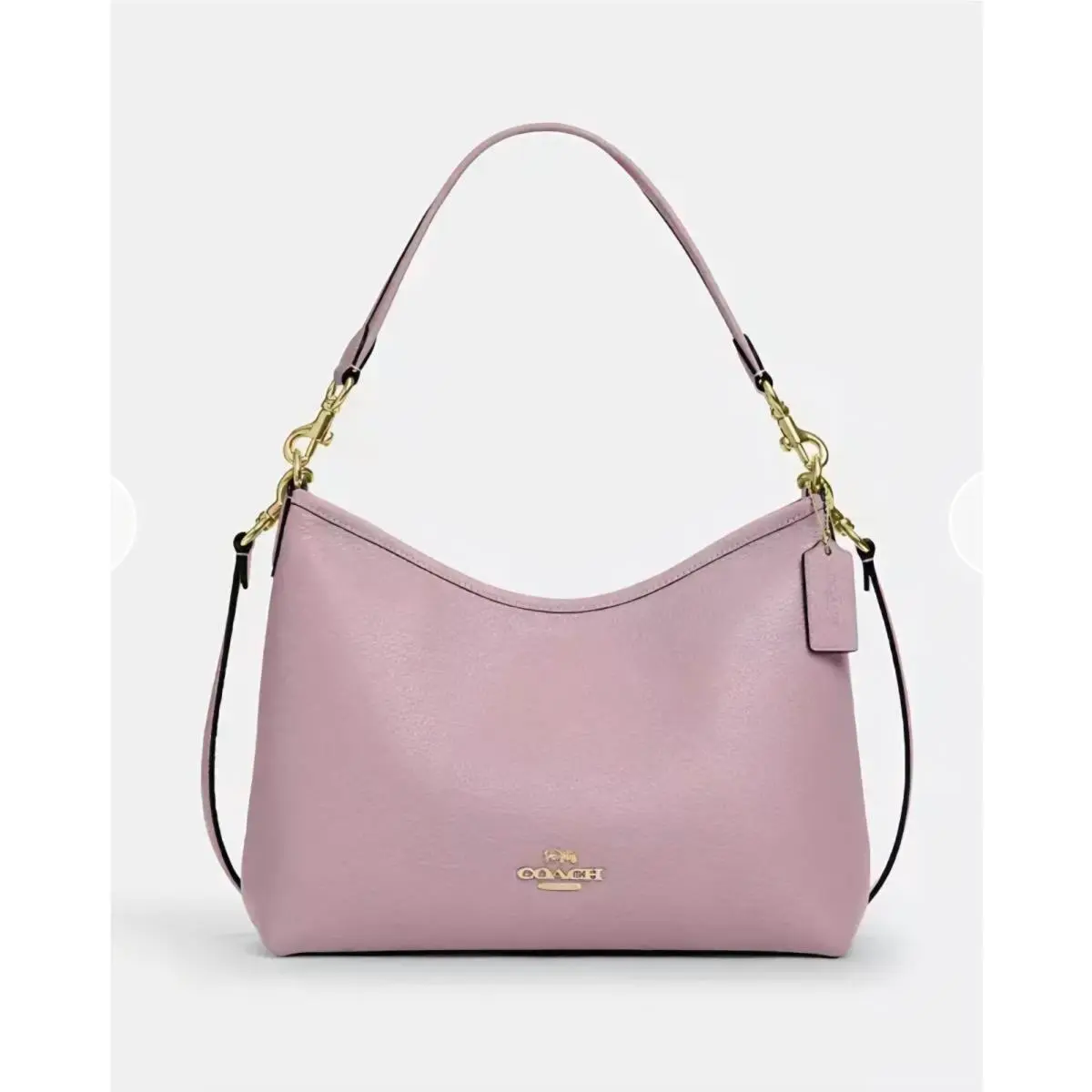 Coach Laurel Carnation Pink Shoulder Bag Leather Handbag CR148
