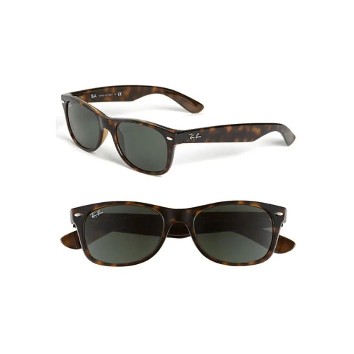 Ray Ban Wayfarer 52/18 55MM Tortoise Buyer Picks Size Polarized - Frame: TORTOISE