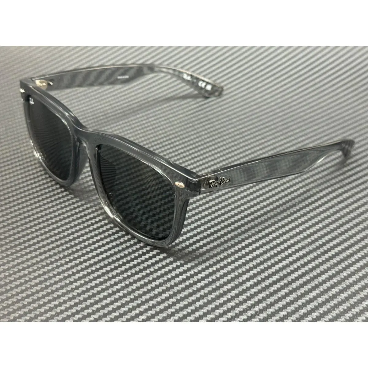 Ray Ban RB4260D 645087 Transparent Grey Unisex 57 mm Sunglasses