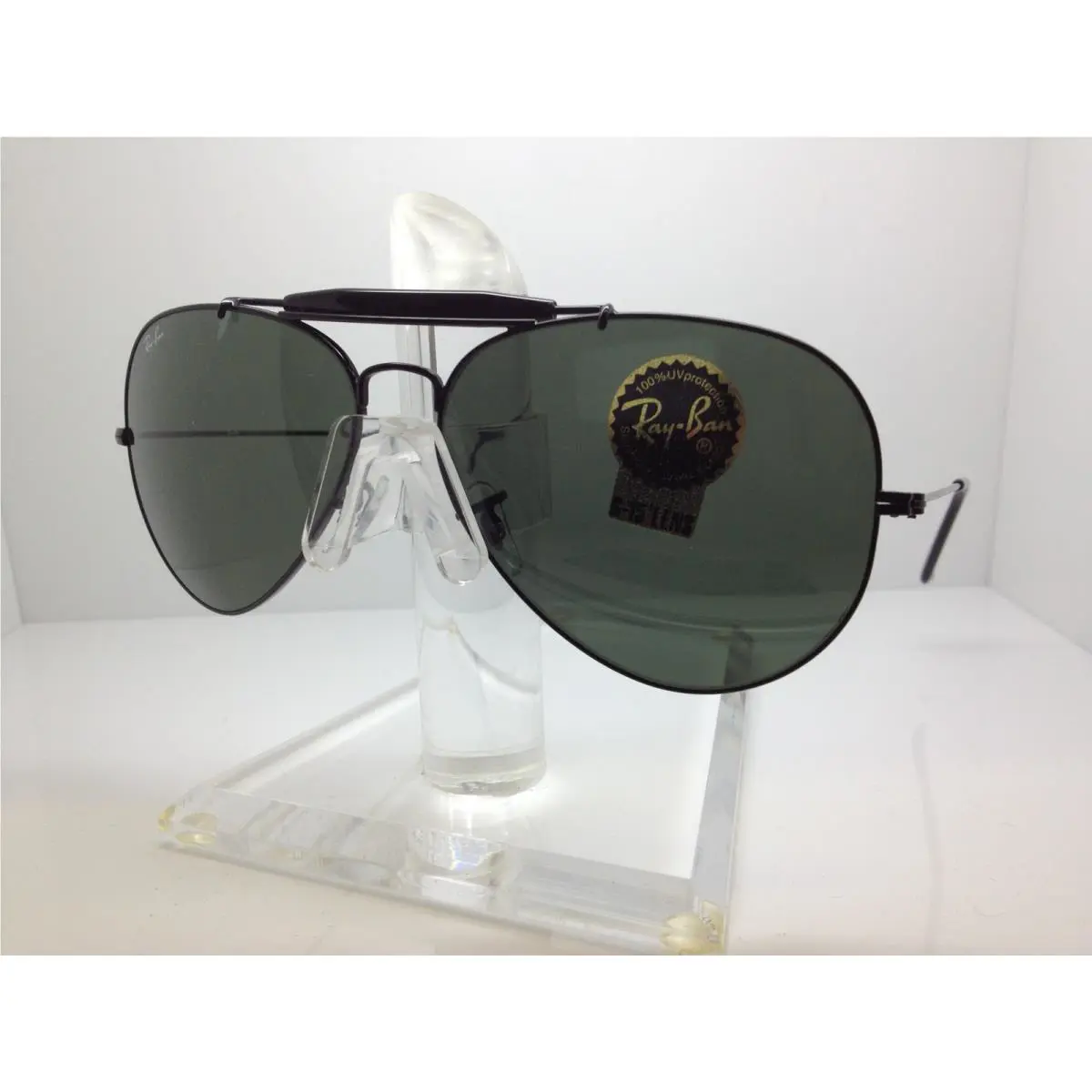 Ray Ban Sunglasses RB 3030 58MM Outdorsman I Paddle Temple Black/grey Lens