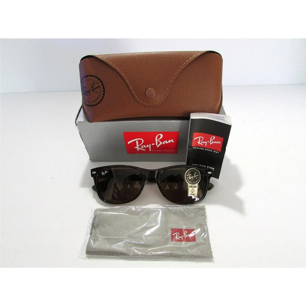 Ray Ban RB2132 RB 2132 Wayfarer 710 Light Havana Sunglass Frame 55 MM